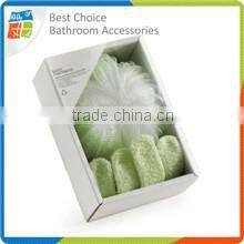 Eco-friendly Purple Bath Rugs Set