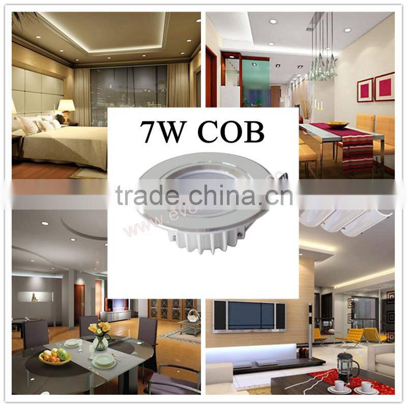 7W Cob Downlight For Residential Lighting Cut Hole Size 90mm