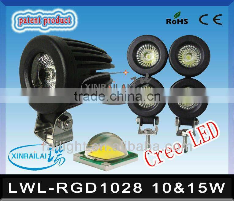 10W or 15W cree super bright tripod led work light waterproof IP68 RGD1028