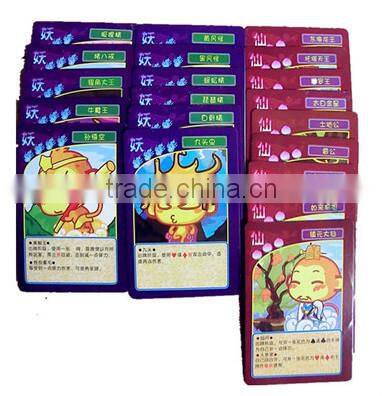 custom high quality PVC game card for europe market