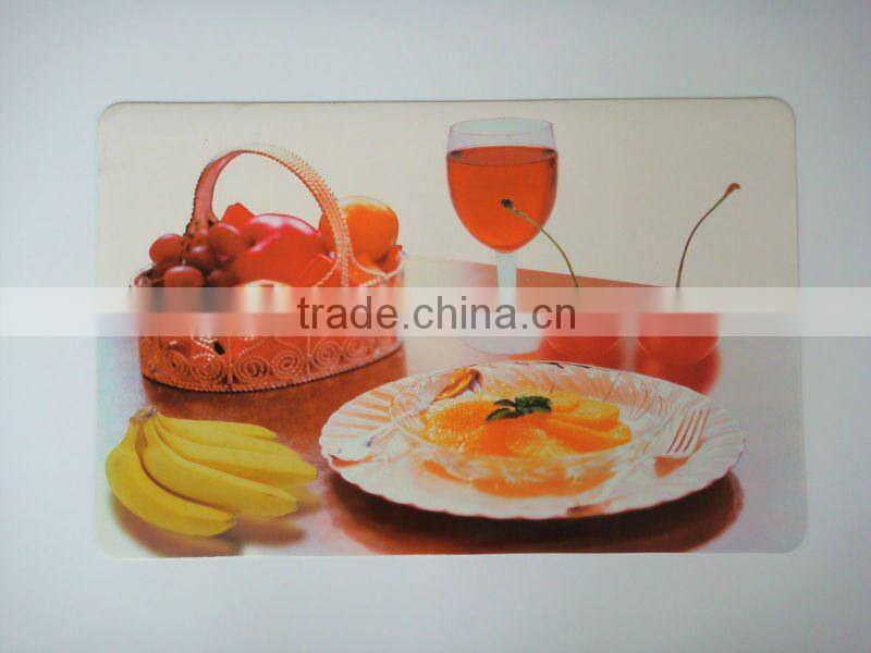 fruit placemats