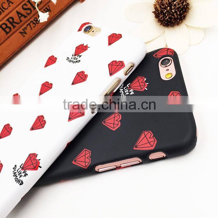 Wholesale Price Colorful Plastic Cover Matte PC Case for iPhone 6 4.7inch