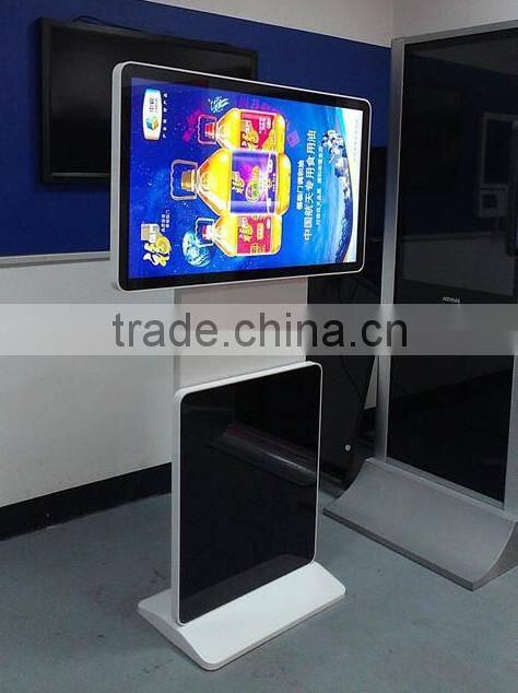 47" inch ground standing rotatable LED monitor digital advertising player