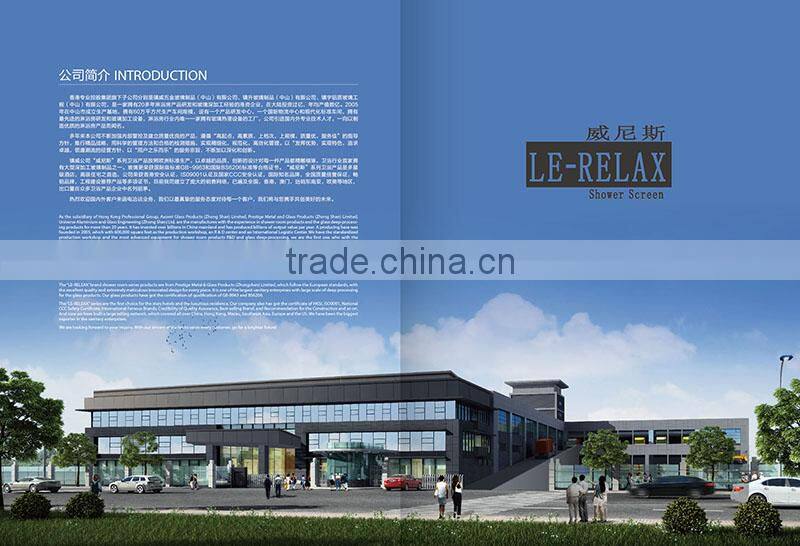 A622 Aluminum frame CE approval shower door, sliding shower door