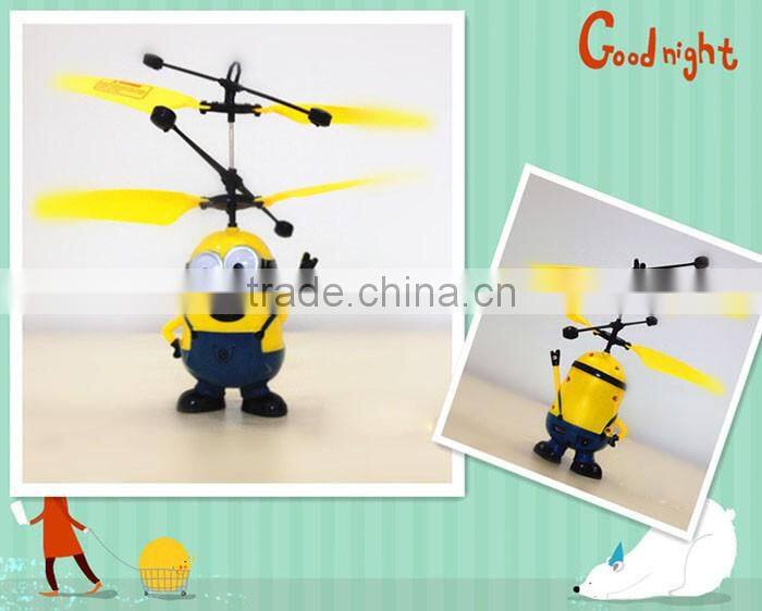 Cartoon style ultralight aircraft induction micro drone