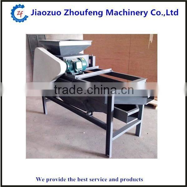 Almond cracking dehulling crusher machine(whatsapp:13782789572)