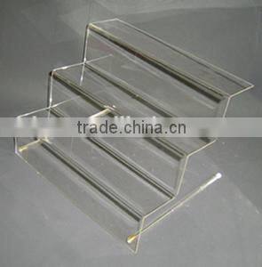 acrylic shoes display shelf