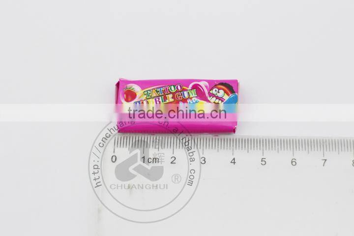 Magic Bubble Gum With Tattoo