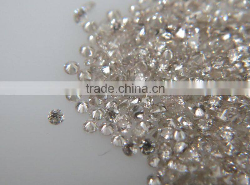 1.2-1.3mm I Clarity I-J Color Natural Loose Brilliant Cut Nontreated Diamond Lot Round for Setting In Gold or Silver