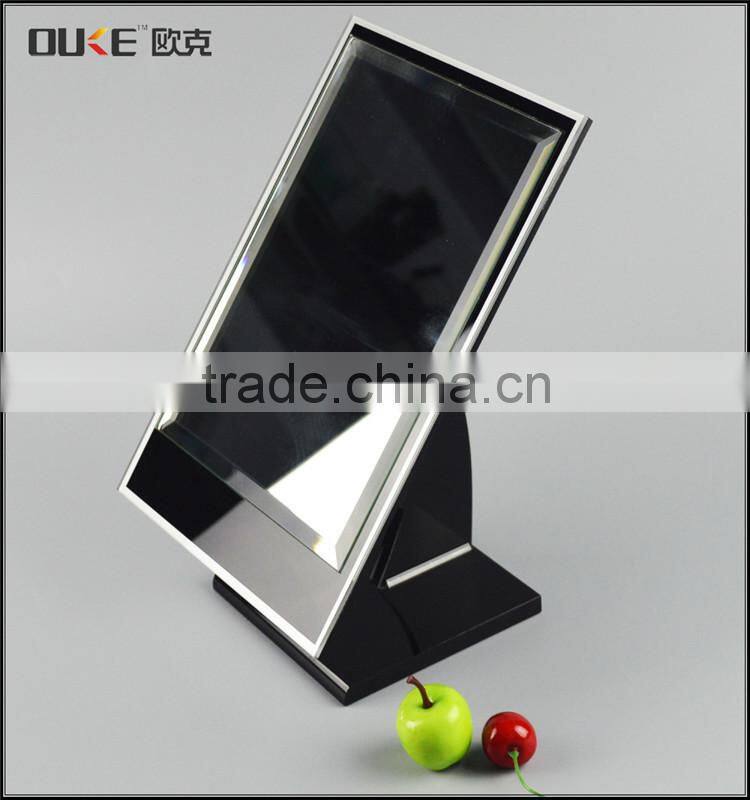 Freestanding rotating personalized Acrylic mirror