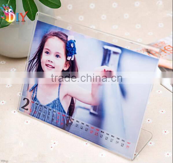 factory supply acrylic calendar paper stand wholesale
