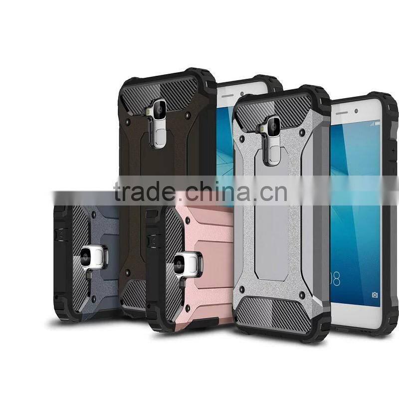 New arrival Durable Armor case Hybrid TPU PC Impact-resist back cover case for Huawei Honor 5C