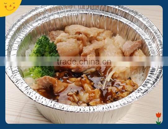 Food storage aluminum container