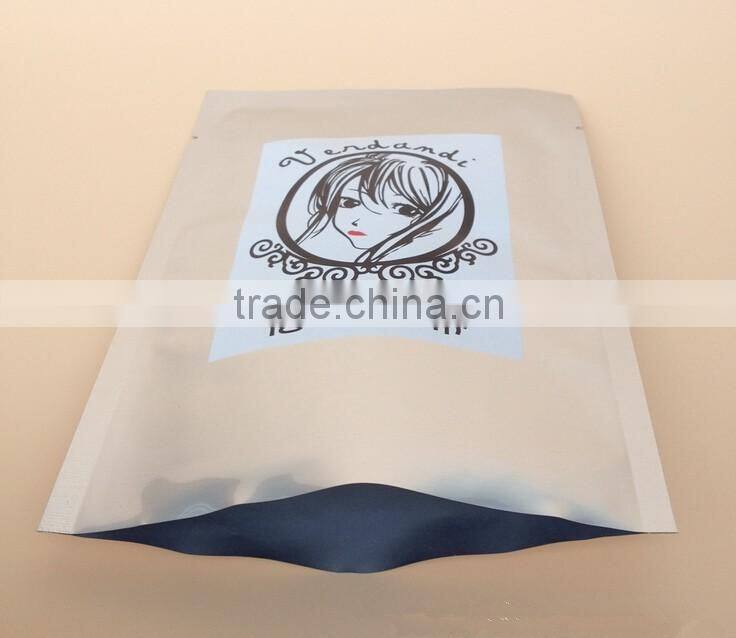 Professional custom-made fashion beautiful aluminum foil mask bag