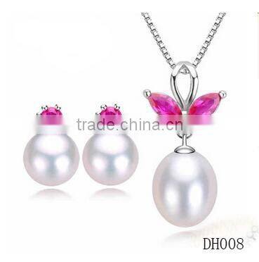 Set Fashion Jewelry Pearl Set For Bridesmaid