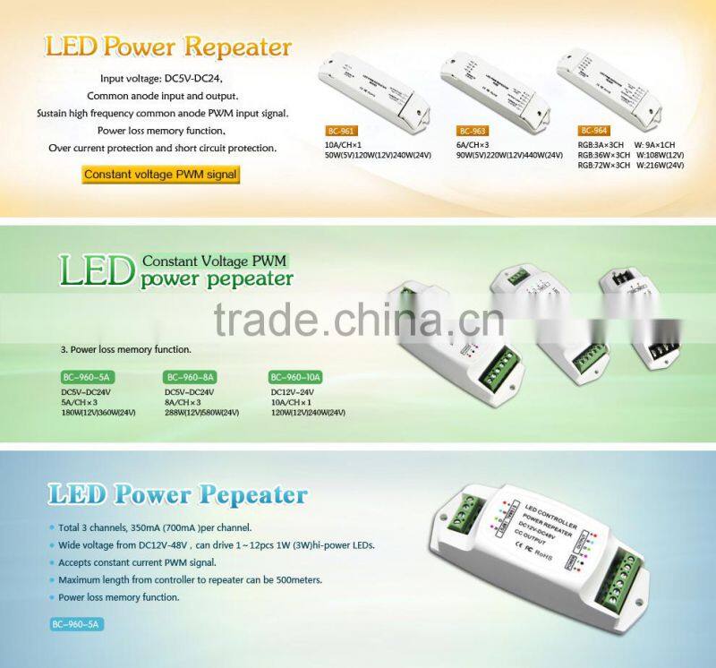 BC-834-PWM5V 4 channels rgbw transformer dmx to 5v pwm