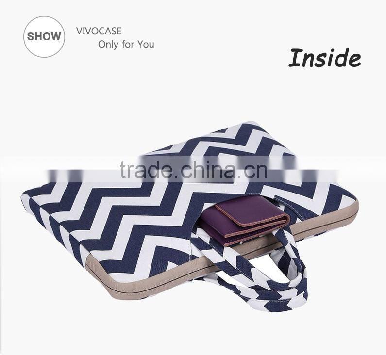 Lightweight High Quality Canvas Fancy Business Laptop Bag