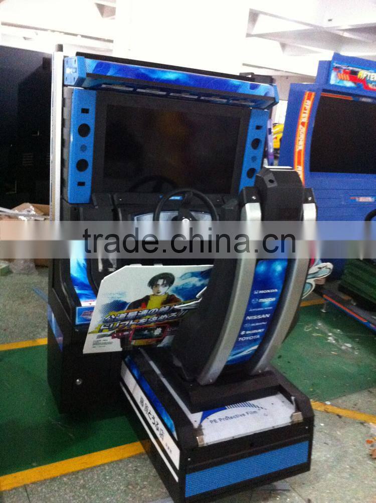 Kids amusement arcade coin operated games new car games play 32_LCD_Iinitial_D_Arcade cheap go karts for sale slot machine