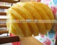 fresh pineapple with sweet taste