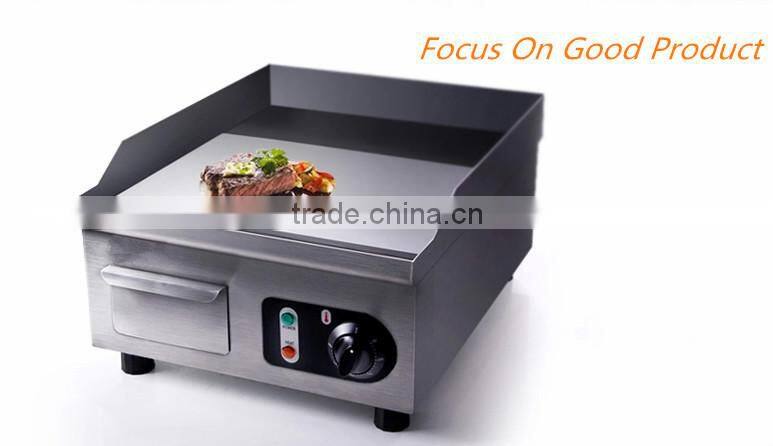 Stainless steel table top Electric barbecue Griddle(CE certificate)(ZA-360V)
