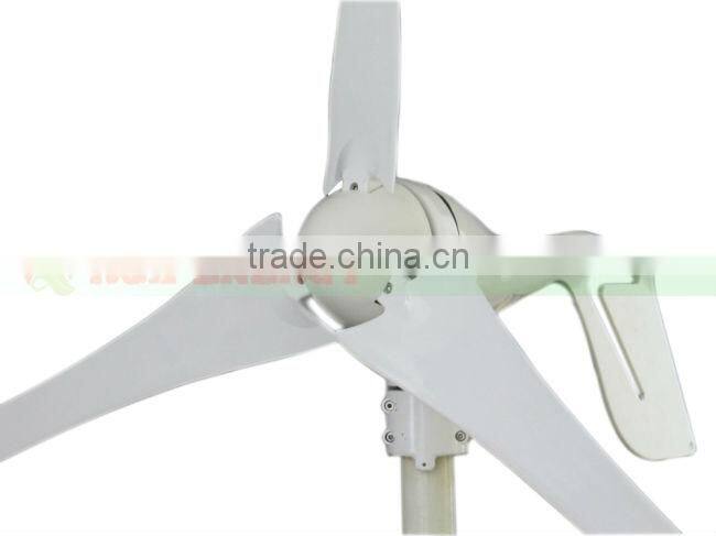 Micro wind turbine generator. Combine with wind/solar hybrid controller(LED display) and inverter.