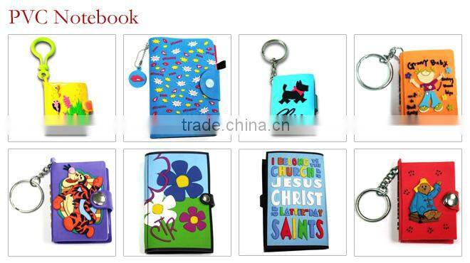 ST-promotional soft pvc notebook