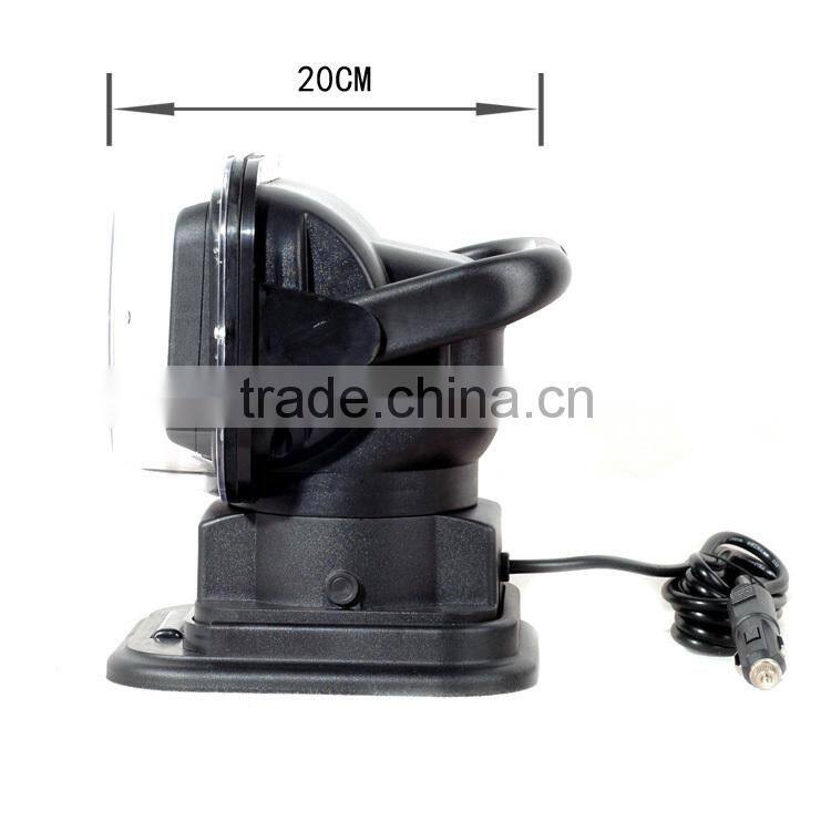 7 inch 50W high power handheld led rechargeable work lamp with remote control