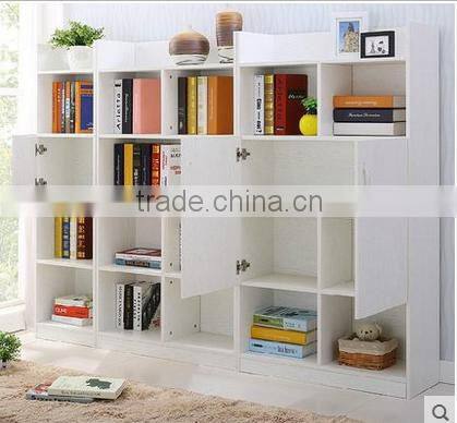 particle board wooden library bookshelf ,bookcase
