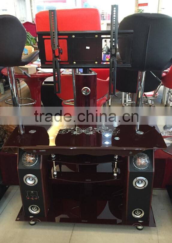 new style high glossy loudspeaker box TVstand