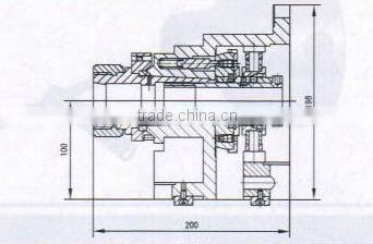 PF100B/5C HORIZONTAL VERTICAL COLLET INDEX