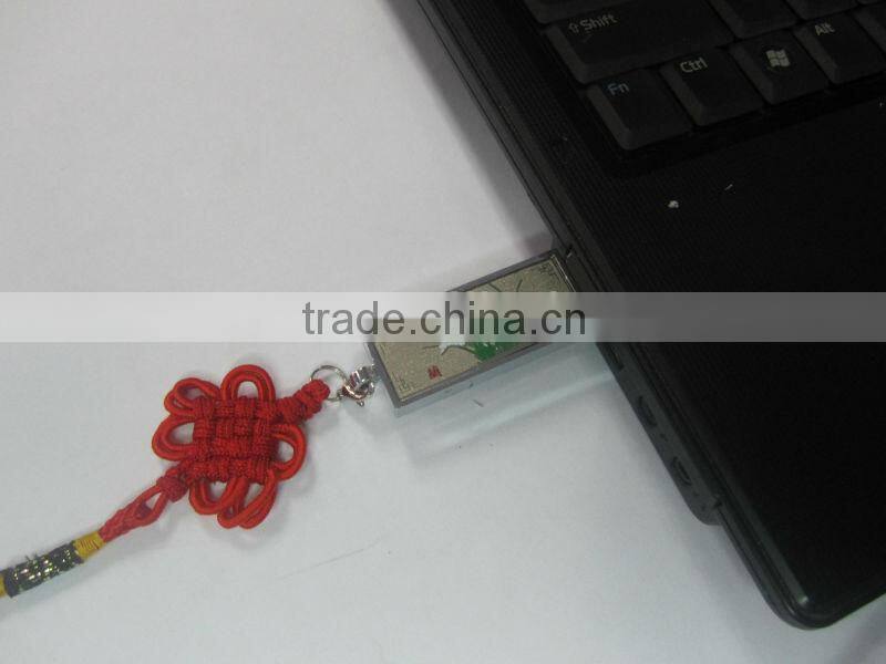 business promotion gift Chinese knotusb flash drive
