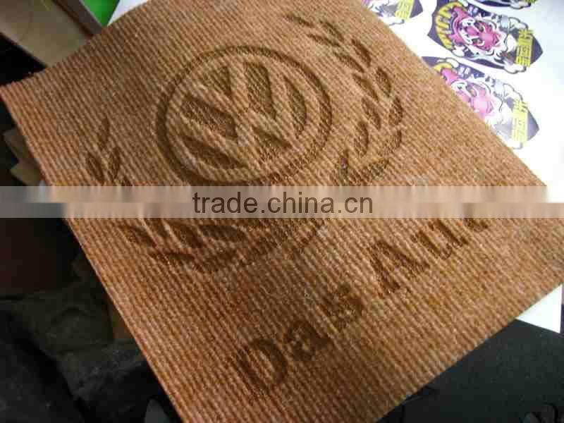 Laser Cutting System for Car Floor Mat,Logo Carpet,Custom Wool Rug