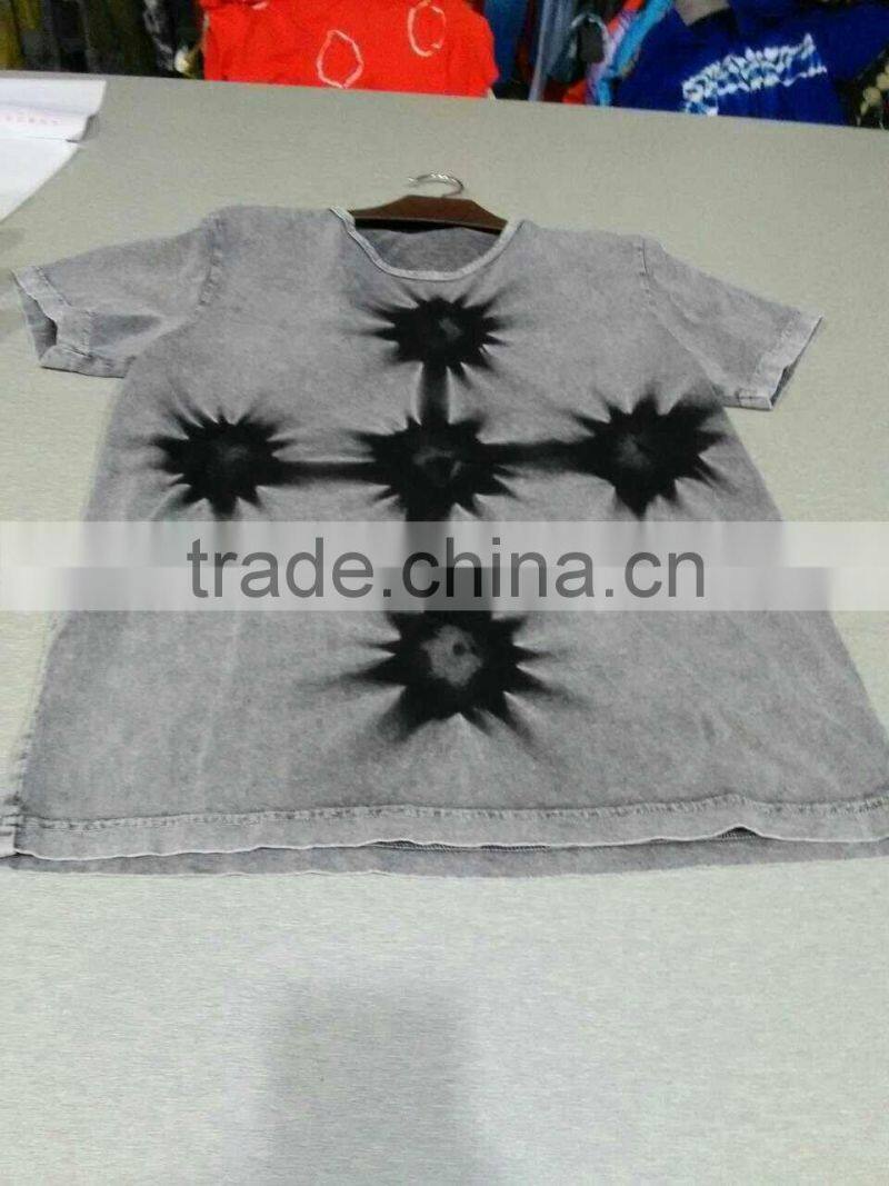 OEM tie-dye t-shirts custom t-shirts ethnic t-shirt