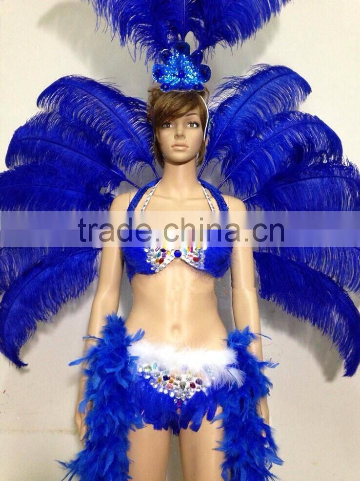 2016 white samba costume/sexy samba costumes for sale