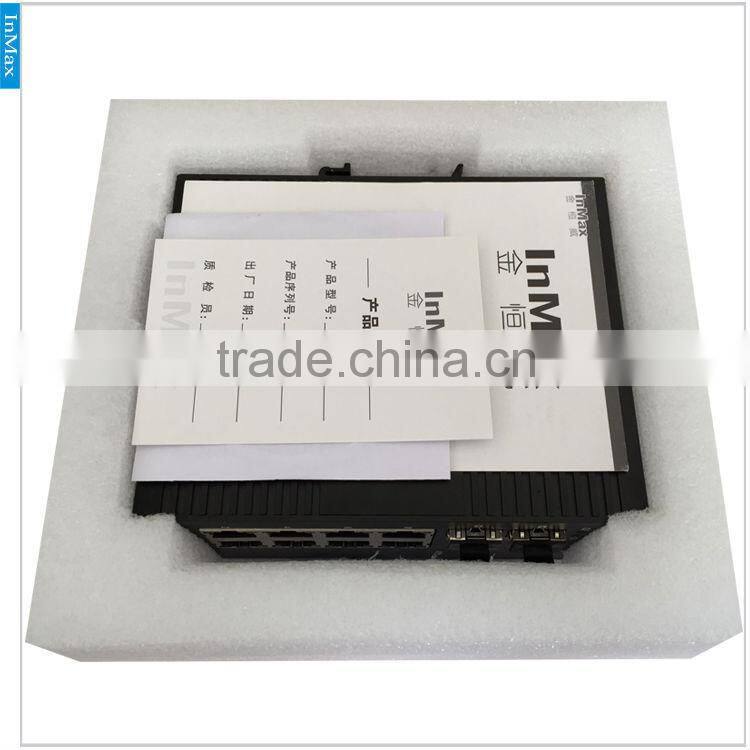 10 port switch, 7+3G Gigabit Managed Industrial networking Switch i610A