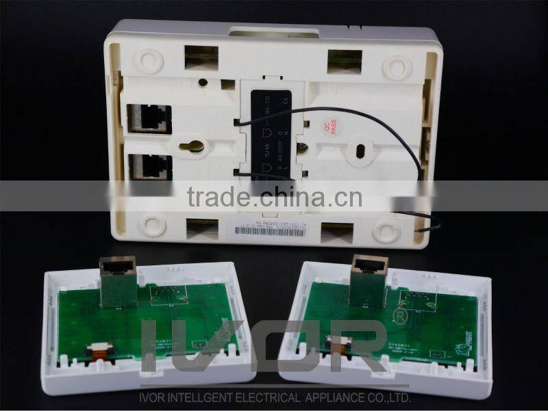 High Voltage smart hotel digital doorbell have Not Disturb,Clear Room Indicate SK-DB2300S3-S-LS Synthetic glass