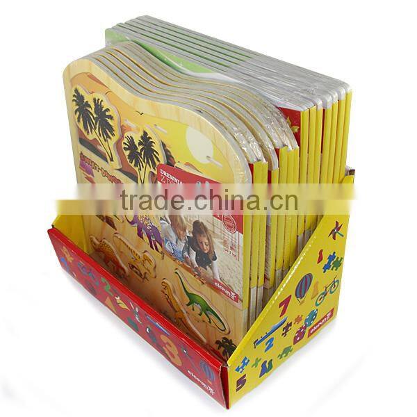 Factory fashion watches shadow box display paperboard display boxes