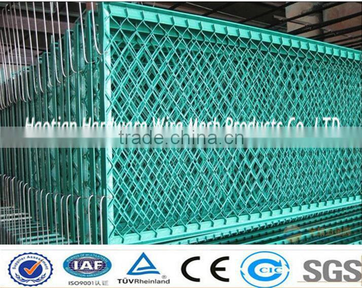 PVC coating expanded and drawing metal fence