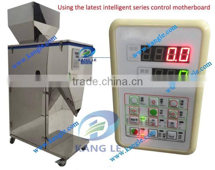 Semi-automatic Stainless steel weighing 10 -999 grams table type filling mchine