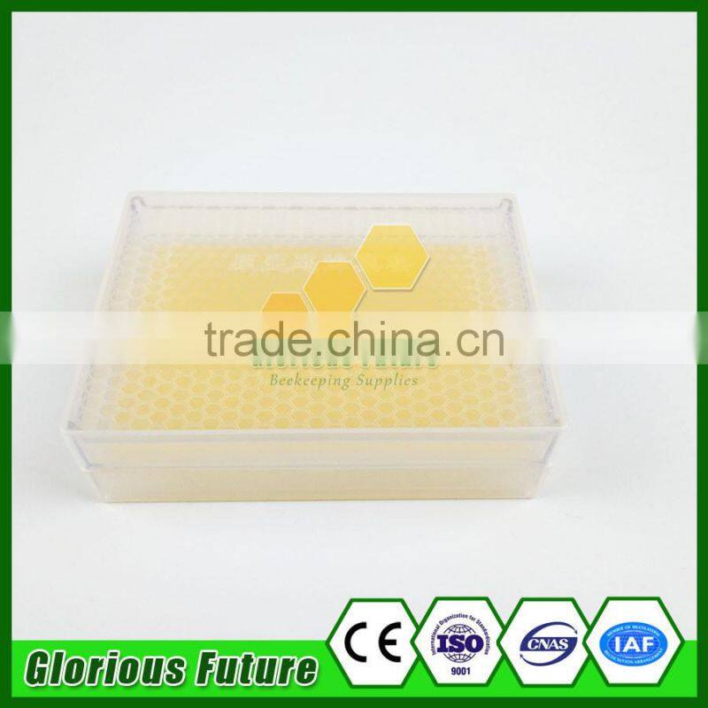 Beekeeping plastic honey storage box/comb honey box/honey cassette from China
