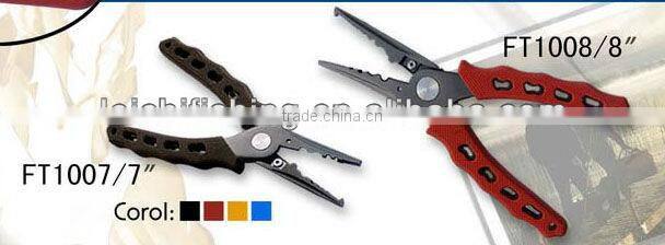 stainless steel Titanium coated fishing plier