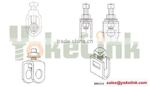 Earth Rod Clamp 1/2"