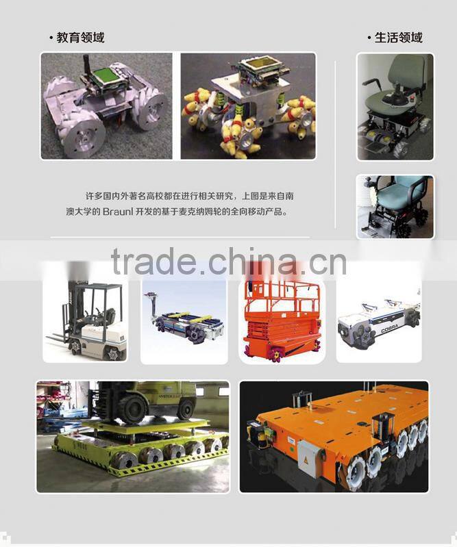 8 Inch Heavy Duty Industrial Mecanum Wheel NM203A ( professional custom,payload:300kg/pcs)