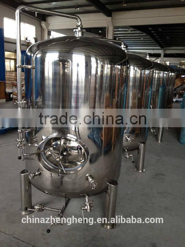 Customize Stainless steel cooling jacketed brite beer tank