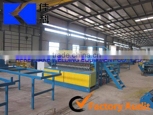 reinforcing wire mesh welding machines assembly