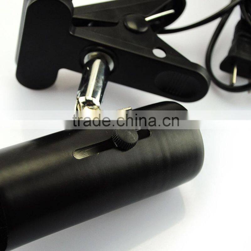 Clamp Light Lamp Holder for Reptile Ceramic Infrared Heat Emitter Switch US Plug