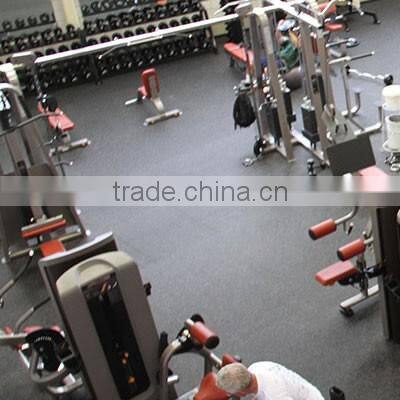 Gym rubber mat ,10mm-50mm rubber flooring tile .rubber floor mat