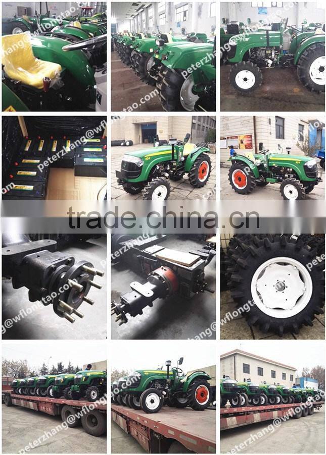 Agricultural 35hp 4x4 4WD farm tractor with cab heater