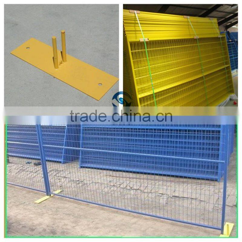 Canada standard low price weld mesh removable temporary fence panels
