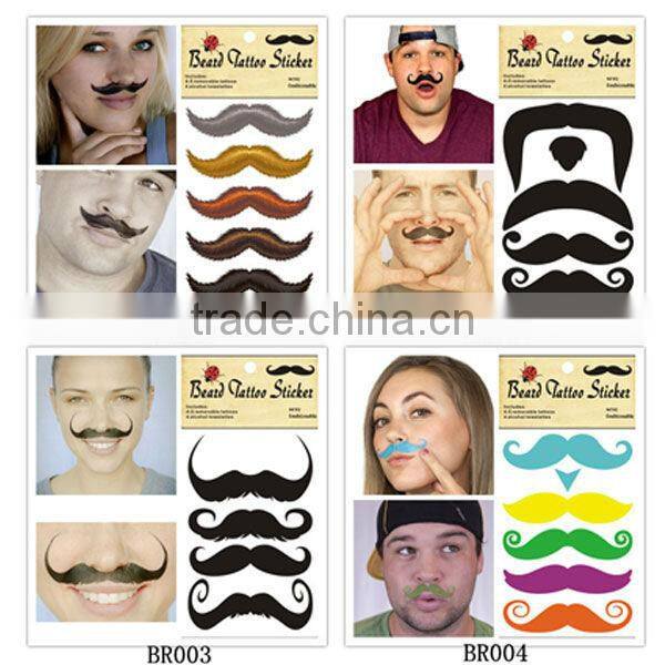 Non-toxic Tattoo sticke for beard